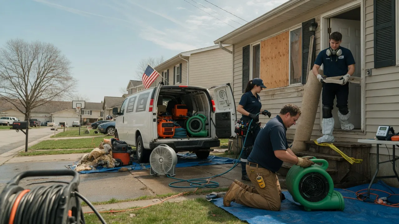 Water Damage Restoration in Bellmawr, NJ near me